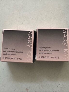 2x Mary Kay cream eye color metallic taupe 025869